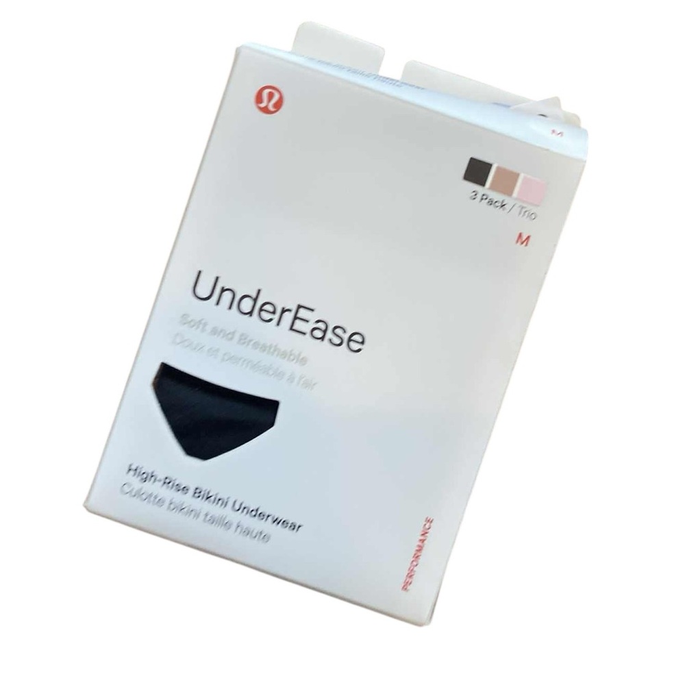 NWT Lululemon underease HR bikini 3pk MULTI Size M - Picture 2 of 5